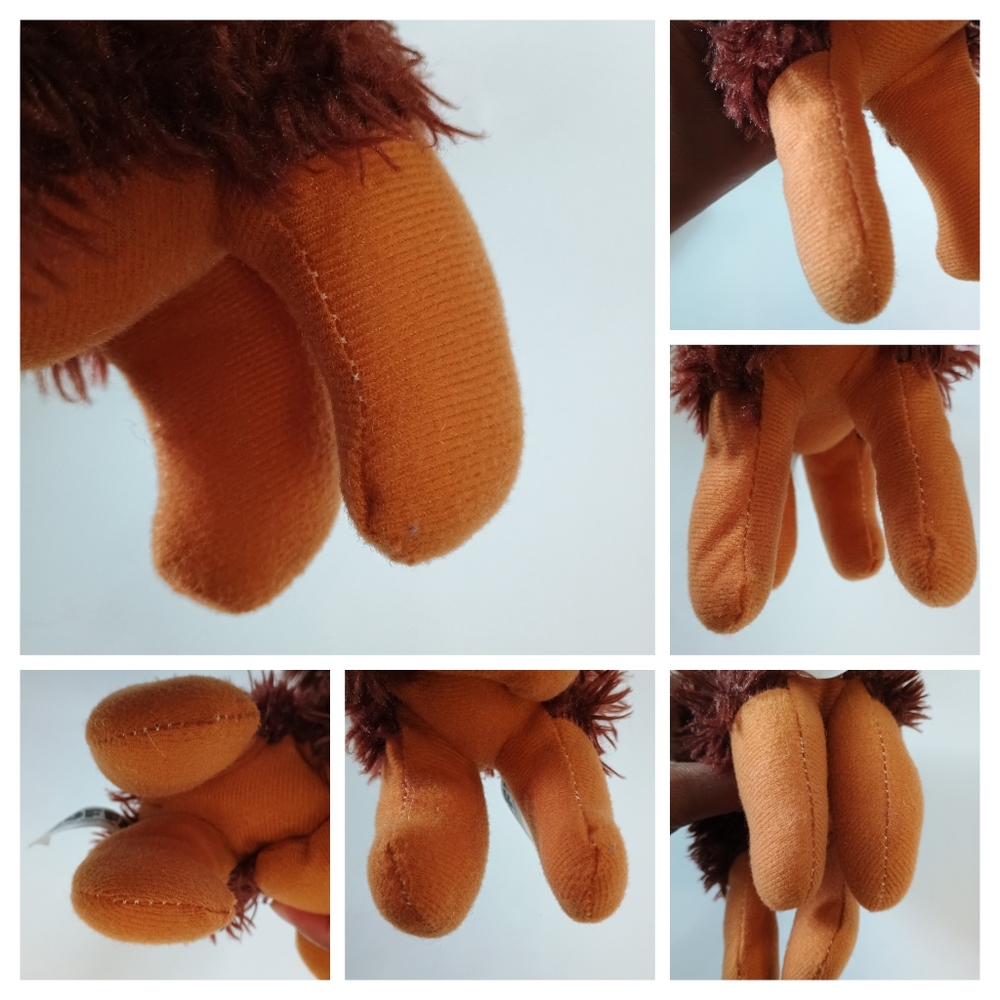 Goffa llama alpaca Brown Fuzzy 8.5" Plush Stuffed Animal Toy. - Picture 10 of 12